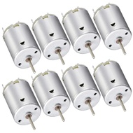 8PCS Mini DC Motors R280 High Torque High RPM DC Motors 3-12V 13500RPM or DIY Toys Mini Fans Juicer 