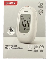 Yuwell เครื่องตรวจน้ำตาล เครื่องวัดน้ำตาล Blood Glucose Monitoring รุ่น Accusure 582/แถบตรวจน้ำตาล Yuwell รุ่น 305A