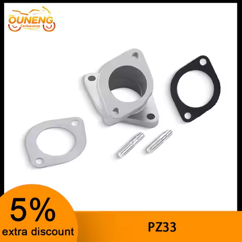 PZ33 Motorcycle Carburetor Intake Manifold Interface Is Compatible With PZ33 CG200-250CC JQ120