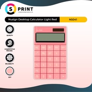 Nusign Desktop Calculator Light Red