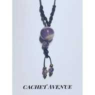 Amethyst Adjustable Y Necklace