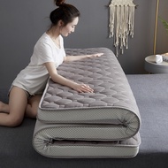 Latex Mattress 9CM Single/ Queen/King Tatami Foldable Mattress Thick Mattress Topper
