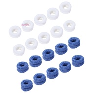 HARRIETT Finger Bandage Adult 10Pcs Finger Protector Nursing Bandage Sports Safety Blue White Finger
