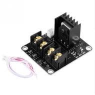 25A Black Heated Bed Power Module Expansion Board Hot MOS Tube for 3D Printer