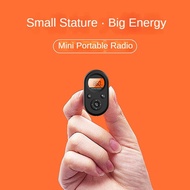 Huashong Lithium Battery Mini Radio Pocket Small Rechargeable Portable Pocket Pocket Mini FM FM Radi