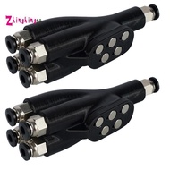 For  Lab  Connector 4-In-1 PTFE Adapter Pipe Expansion Port for  X1 X1C P1P P1S A1 A1min