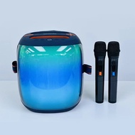 ลำโพงบลูทูธHopestar Party500 ลำโพง 100W พร้อมไมล์หลายสาย2ตัว พร้อมไฟRGB เปลี่ยนได้หลายสี ของแท้100%