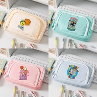 Looney Tunes Series Large Capacity Tweety Bird Pen Bag Stationery Storage Bag Cute Pen Box Gift