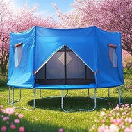 Trampoline Tent,  Oxford Cloth Trampoline Cover, Trampoline Tent Cover with Windows, Sunshades, and 