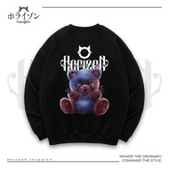 Horizen Invasion Crewneck Bear Invasion - 100% Cotton Fleece 280gsm