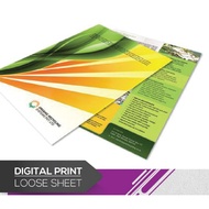 ART CARD LOOSE SHEET | 260GSM | GLOSSY ART CARD | PRINT ONLY