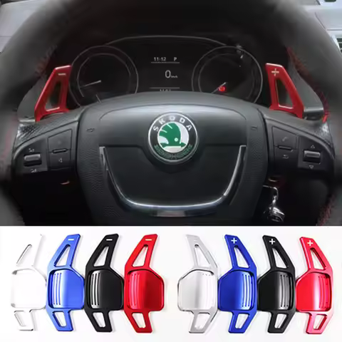 For Skoda Octavia A5 MK2 1Z RS VRS RS Combi Scout 2010 2012 Car Steering Wheel Shift Paddle Extensio