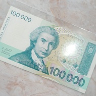 uang hrvatska/kroasia 100000 dinara UNC