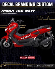 STICKER DECAL BRANDING NMAX 155 NEW FULL BODY LAMINASI BERKUALITAS KEREN BAHAN MAXDECAL / INFLEX CUS