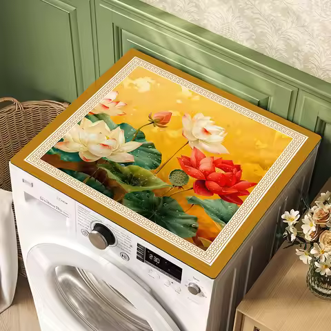 Drum washing machine waterproof cover, microwave oven refrigerator cover cloth, diatomaceous earth a