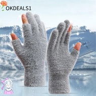 DEALSHOP Coldproof Mittens, 2 Fingers Winter Warm Gloves