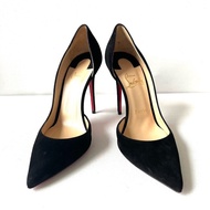 Christian louboutin suede Iriza heels size 36.5