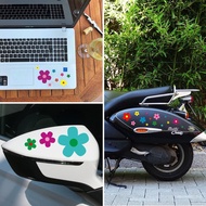 Flower Sticker Flower Sticker Car Flower Label Car Sticker Luggage Electric Vehicle Beautiful Cute B