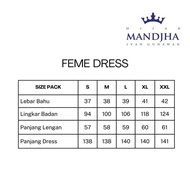Dress Muslim Mandjha Ivan Gunawan - Femme Dress | Abaya Gamis