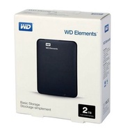 WD 2TB 外置 Hard Disk WD Elements 2TB 可攜式硬碟