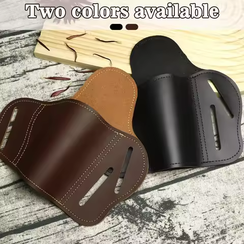Tactical Hunting Leather Cover Hidden Gun Bag Invisible Leather Gun Holster G17 19 22 23 43 P226 P22