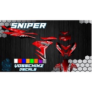 Decals, Sticker, Motorcycle Decals for Yamaha Sniper 150, 038