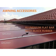 (Awning / Roofing) ACP Polycarbonate Endurance Plate Aluminum Flat Aluminum Bar Aluminium Flat Bar With Rubber
