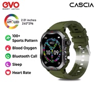 EVO CASCIA Smartwatch Bluetooth Call 2.01 Heart Rate