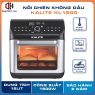 Nồi chiên không dầu Kalite KL1200 Công suất 1800W Dung tích 12L Hàng Chính Hãng