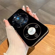 1pc Elegant & Fashionable Shockproof Wireless Charging Finger Ring Holder Magnetic Stand Case For Ho