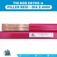 Argon Welding Wire/ Tin Rod/ Filler Iron ER70S-6 diameter 2.4mm