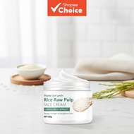 Rice Pulp Face Cream - A Hydrating Cream with Glycerin, Friendly for Sensitive Skin  Krim Muka Beras
