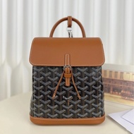 Goyard alpin mini經典棕色老花雙肩後背包 全新閒置🈶購證 低於行情撿漏價💰