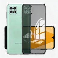 For Samsung Galaxy A22 A22s 5G 6.6 inch SM- A226B A226BDS A226BR Soft Translucent Black Silicone Fle