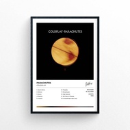Coldplay - Parachutes Unframed Poster Print | Polaroid Style | Music Album Cover Artwork