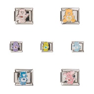 FMTTM Italian Charm Links Beads Stainless Steel Bracelet Jewelry(FB601-FB607)