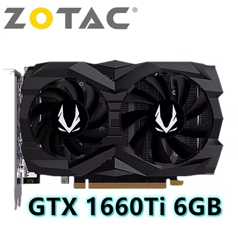 Zotac GTX 1660 Super 6GB 1660Ti Graphics Cards Nvidia Video Card GDDR6 RTX Super GPU Desktop PC Comp