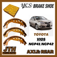 TAIHOAUTO YCS Rear Brake Shoe Toyota Vios NCP41 Toyota Vios NCP42 Brake Shoe Vios NCP41 Brake Shoe R