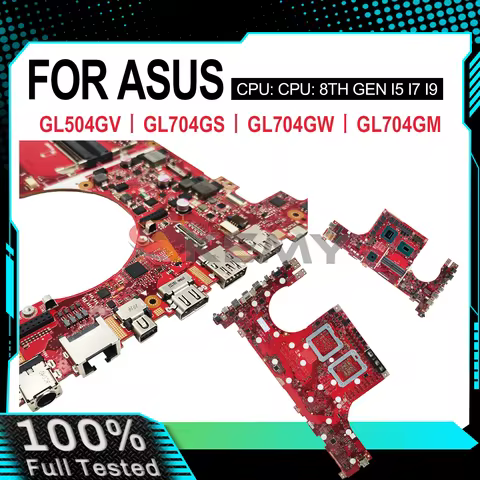 GL504GV Laptop Motherboard For ASUS ROG Strix GL504G GL704GV GL704GW GL704GS GL704GM Mainboard W/ I5
