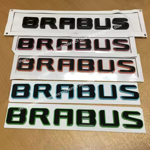 Car Emblem Badge Sticker for Brabus G63 G65 W463 G500 G350 W212 W204 W205 W463 W464 W221 W213 W206 W