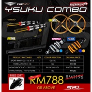 RM788 ONLY I Ysuku Combo Set I Sport Rim + Swing Arm +2 INCH / Monoshock Adjustable + Fork Lay -1.5 