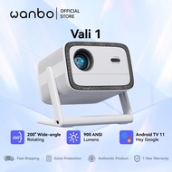 [NEW] Wanbo Vali 1 Gimbal Projector | 900 ANSI Lumens | 200° Rotating | Android 11 | 12W Hi-Fi Stere