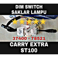 WARRANTY. DIM SWITCH CARRY EXTRA 1.0 TURN SIGNAL HEADLIGHT SWITCH TURN SIGNAL COMBINATION