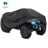 ALANFY ATV Cover, Heavy Duty Waterproof 4 Wheeler Quad Bike Storage Cover, Durable Windproof Tear-Re
