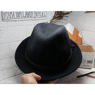 LAKEN HAT LAKEN FEDORA HAT FEDORA HAT GENUINE LAKEN HAT 100% CLASS WOOL HAT a MEN'S HAT WOMEN'S HAT