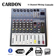 Cardon Professional Mixer Console EM-8FX ( 8 Channel Mixing Console )