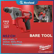 Milwaukee M12 FUEL™ Sub-Compact Rotary Hammer Drill SDS-Plus M12 CH