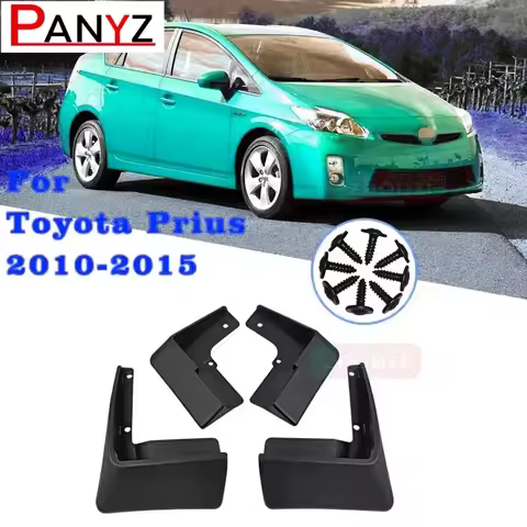 MudFlaps For Toyota Prius 3rd XW30 2010-2015 Mud Flaps Splash Guard Mudguards Front Rear Fender Auto