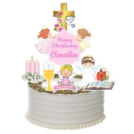 Baptism Cake Topper Baptism Cake Decoration/