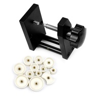 yu Watch Back Cover Press Machine with 12 Plastic Caps Compact and Versatile Tool for Watch Repair
